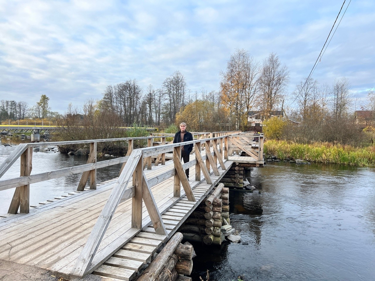деревянный мост осень Сергей Бурыкин поэт фотогалерея путешествия, туризм - официальный сайт
